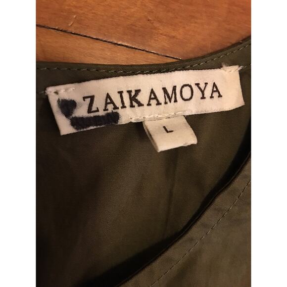 Zaikamoya Colorblock Midi Dress - Picture 2 of 4